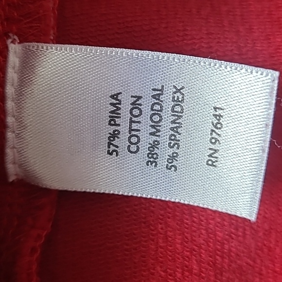 Pure Jill red wrap sweather Hooded size M - Picture 8 of 8